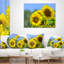 Beautiful Beautiful Sunflowers View - Coussin imprimé floral-30731280-30731276