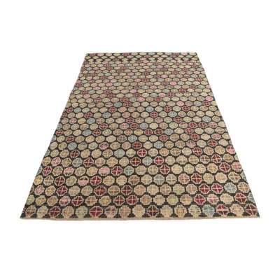 Tapis noir 5x8 Peter