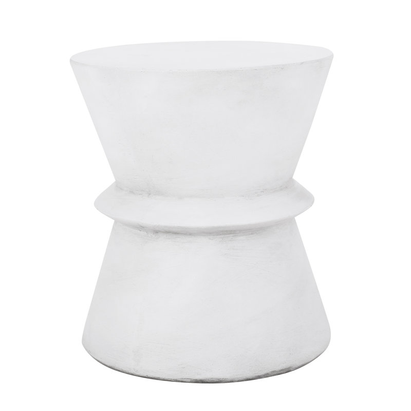 Outdoor Lightweight Concrete Side Table