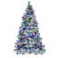 Épinette de Noël artificielle éclairée-1546288200