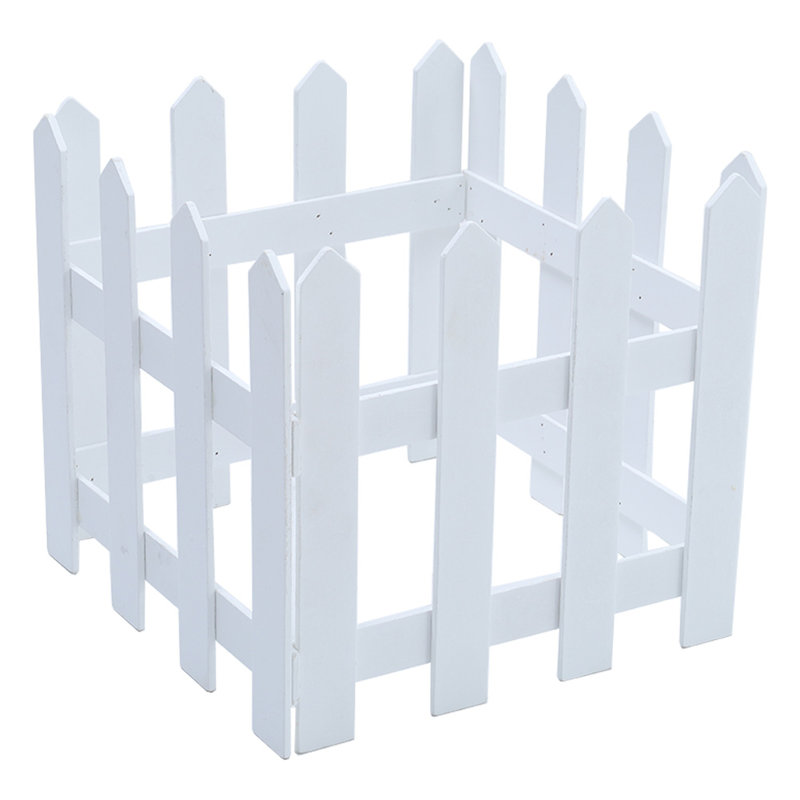 Destin Fence 1.2m x 0.8m, White 