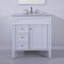Ensemble de meuble-lavabo simple 32 "Rivers-627615758