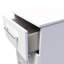 Fully Assembled Louberta 3 Drawer Bedside Cabinet-1339505416