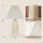 Rhea Pleated Table Lamp
