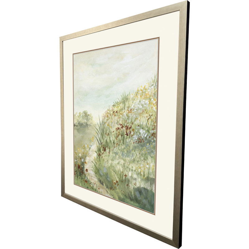 Hilltop Blooms Framed Art