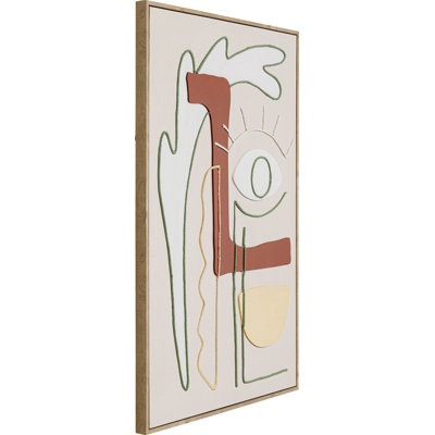 Art Eye Right Art Print on Canvas