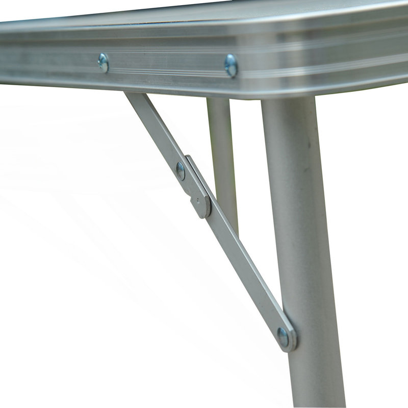 Folding Camping Table With Height Adjustability, Lightweight Portable Table With Carry Handle, Patio Table