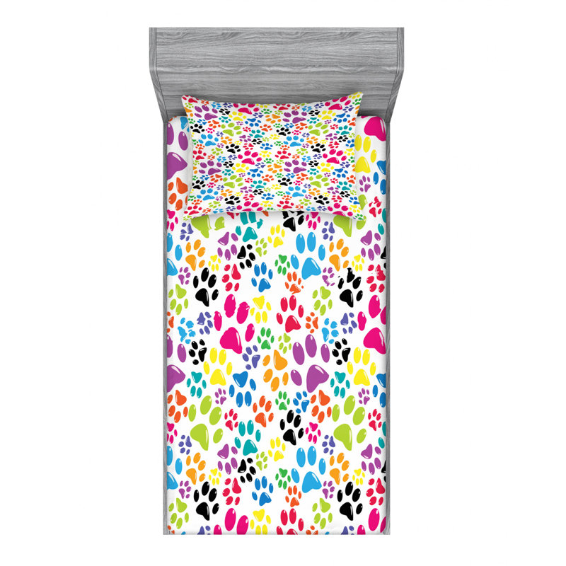 Microfiber Sheet Set, Twin XL Sheet Set with Fitted Sheet