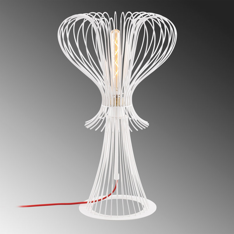 Lampe de table blanche 23,62 "Charlize