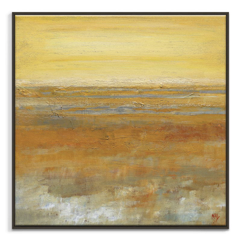 Mirage by Karen Hopkins - Wrapped Canvas Print, 76 cm H x 76 cm W, Black