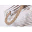 Distressed Rope Handled Wooden Storage Crate Basket-1001023903