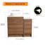 Meuble-lavabo simple avec plateau 35,44 Borko