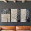 Lanscape Study Series LV - Ensemble de 3 toiles tendues avec châssis - Prêt à être accroché-654651634