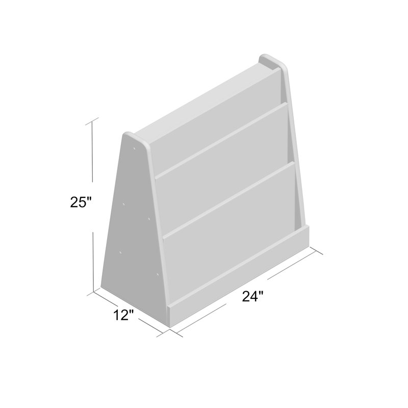 6 Compartment Book Display