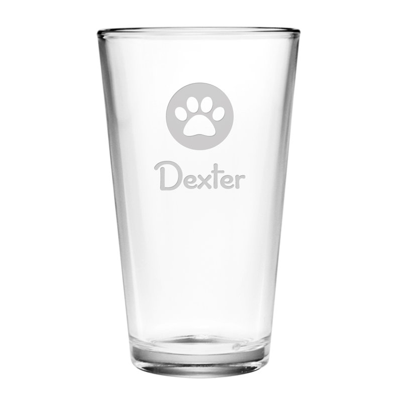 16oz. Pint Glass Set, Yes