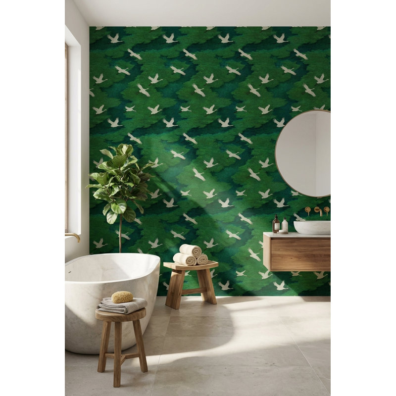 Papier peint Cranes