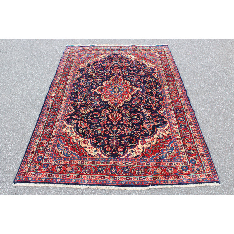 Tapis oriental bleu 4 x 7