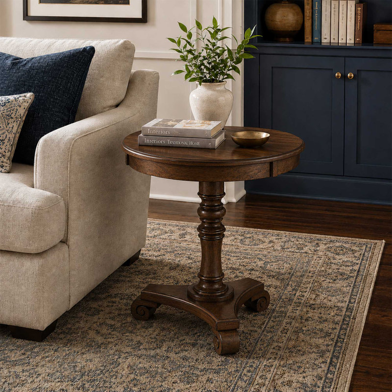 Table de bout Shipe Classic Accents, Dark Oak