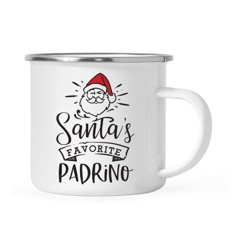 Yunus Stainless Steel Camping Mug, Padrino