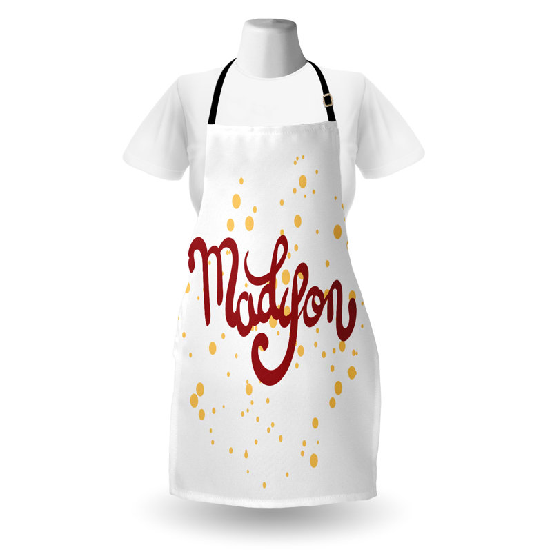 No Pattern Bib Apron