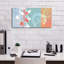 «Coral Flowers» par Jan Weiss, art mural sur toile-923013563