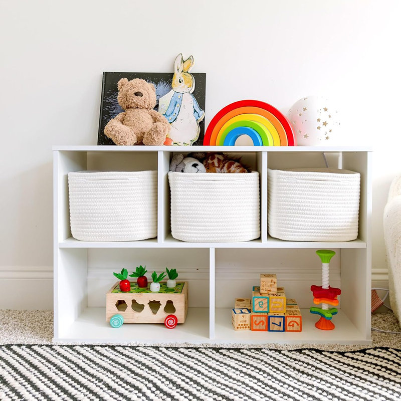Cotton Rope Woven Storage Cubes 3-Pack