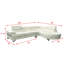 99.98 " Faux Leather Sectional