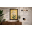 Golden Daisy Trio Botanical - Framed Print-506585367-506585365