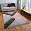 Hudnall Geometric Shag Area Rug-1096935427