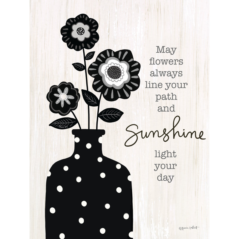 «Light Your Way» sur toile, H 12 po x l 8 po