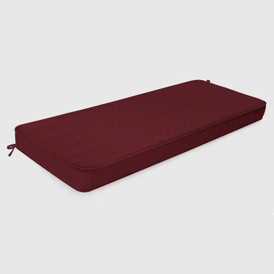 Premium 4" Bench Seat Cushion Bay Window Cushion Customizable for Indoor/Outdoor Use