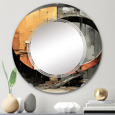 Chemisier - Miroir mural moderne rond
