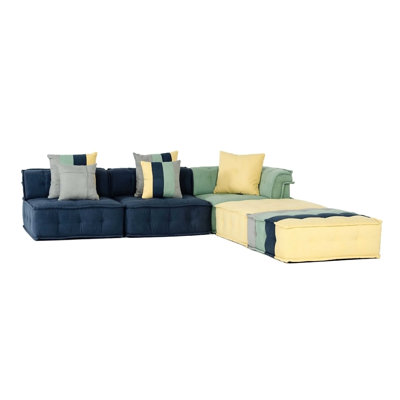 Niek Upholstered L-Shaped Sectional Reversible