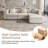 Sadettin Modern Oversized Sofa Velvet U-Shaped Sectional Sofa-124594636