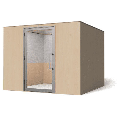 Quad Zenbooth avec porte standard