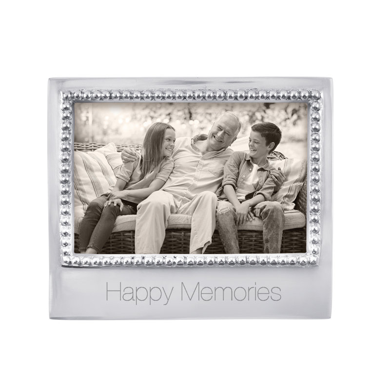 Beaded Metal Picture Frame