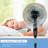 Costway 16'' Oscillating Pedestal/Standing Fan