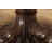 Extendable Mahogany Round Solid Wood Dining Table