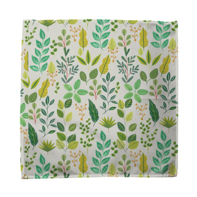 Caelahn 100% Cotton Floral Square Napkin