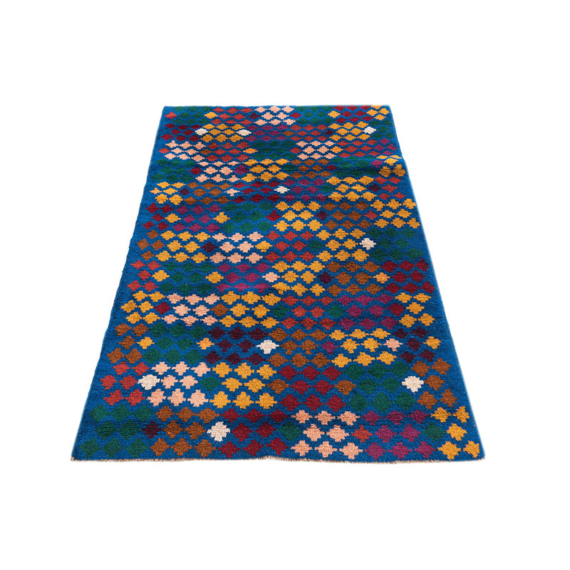 Tapis bleu Nunez