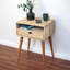 Perrinton 46cm W Solid Wood Bedside Table-1048348056