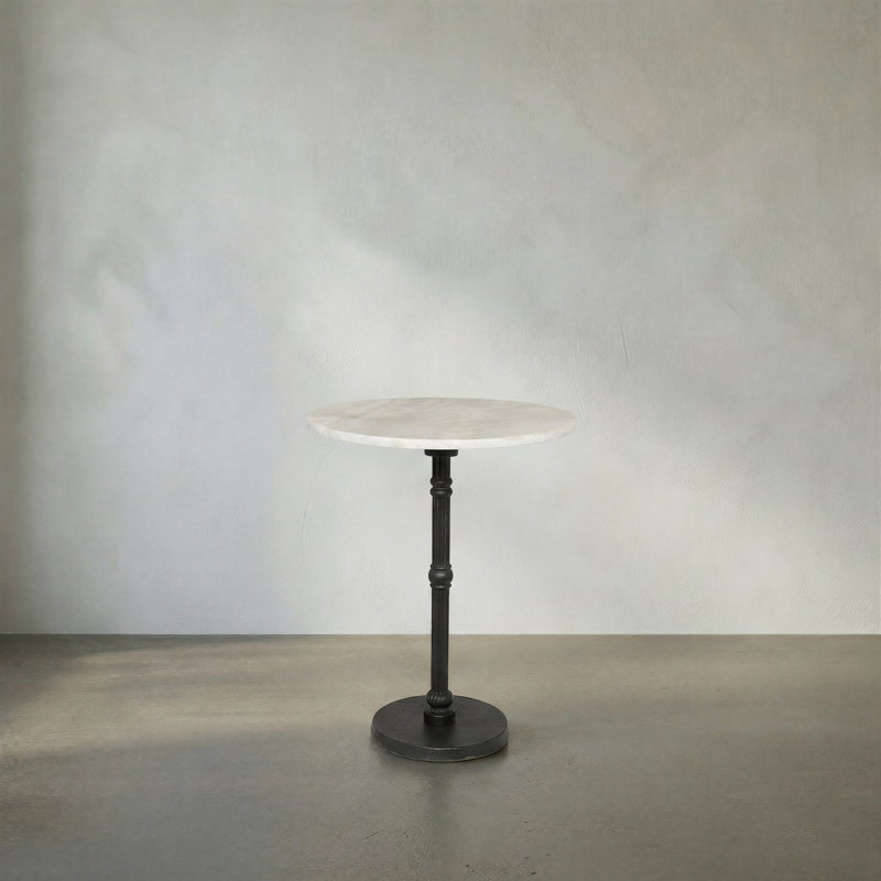 Antonie End Table, Matte Black