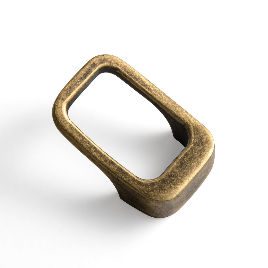 Oversized 1 1/6" Length Rectangle Knob Multipack (Set of 6) MECANS 