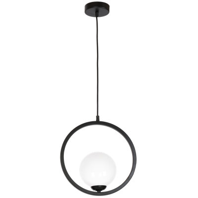 Boston 1 - Light Black Sphere Pendant