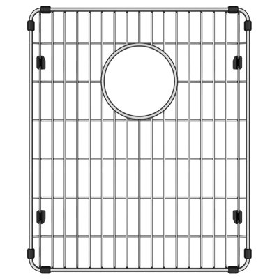Grille d’évier 15 po x 13 po