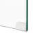 Tempered Glass Console Table with Shelf-1934271996-1905166807