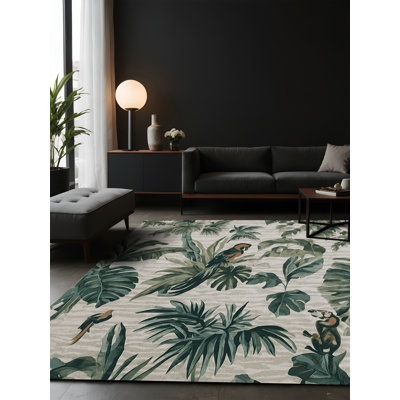 Tapis gris soyeux et moelleux