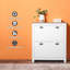 12 Pair Flip Down Shoe Storage