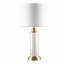 Ensemble de 2 lampes de table en verre Clarity