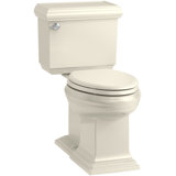Memoirs 1.28 GPF Water Efficient Elongated Two-Piece Toilet (Seat Not Included)